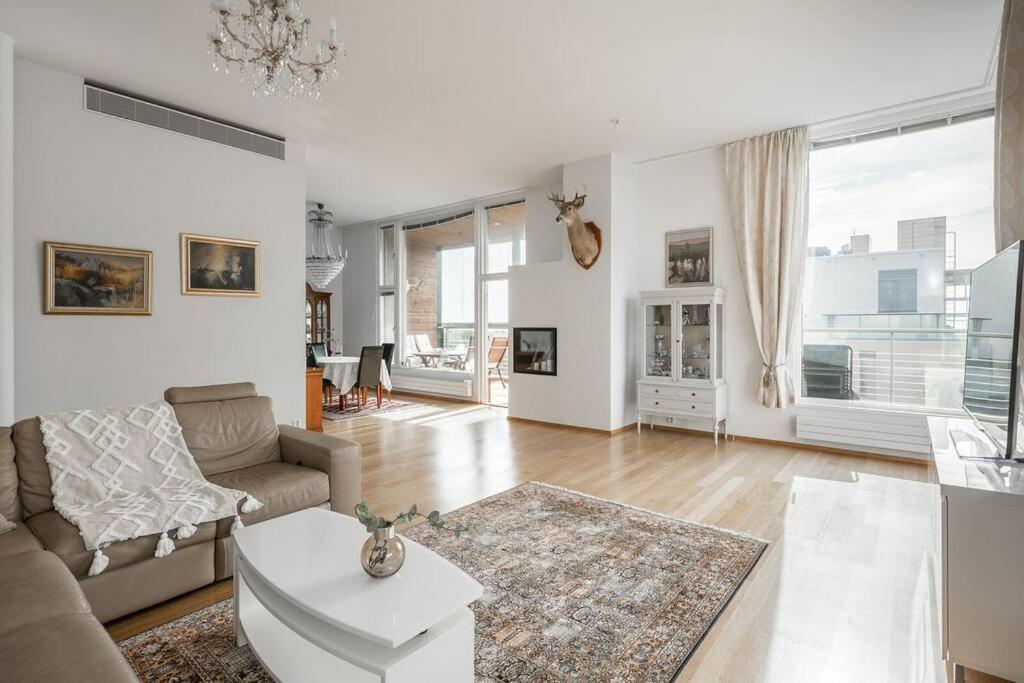 Spacious Home With Four Terrace, Sauna, Sea View Helsinki Exterior photo
